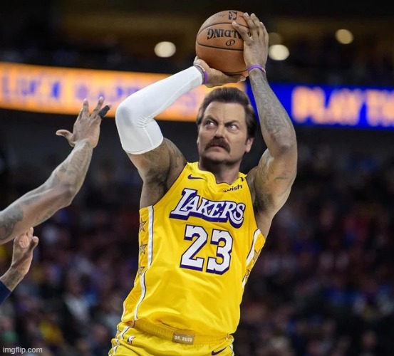 Basket ball Ron | image tagged in basket ball ron | made w/ Imgflip meme maker