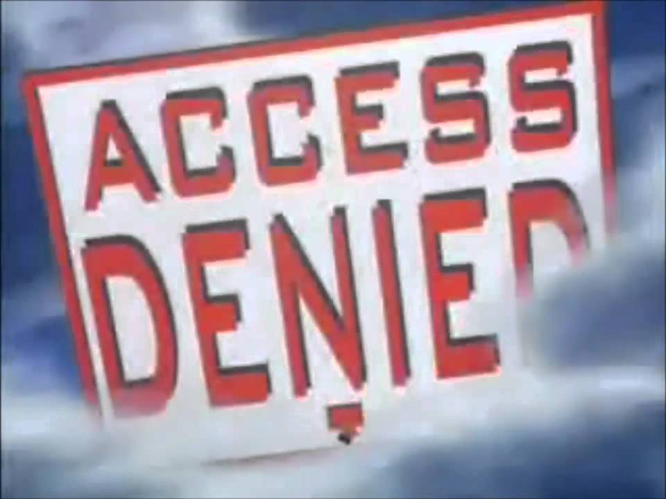 Access Denied Blank Meme Template
