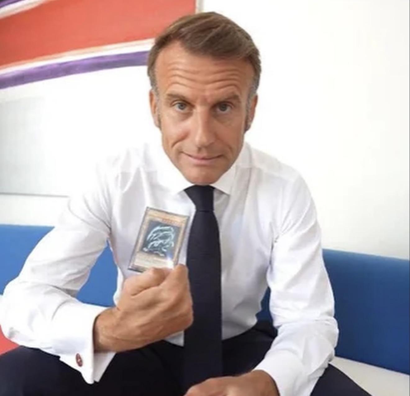 Macron Yugioh Blank Meme Template