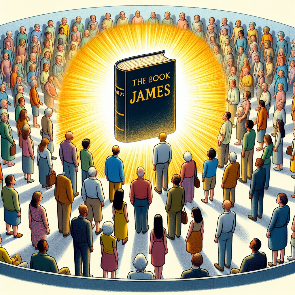 The book of James, to the dispersion. Estimate how much of his a Blank Meme Template