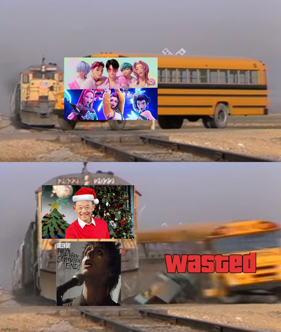 September in the Philippines means... | image tagged in a train hitting a school bus | made w/ Imgflip meme maker