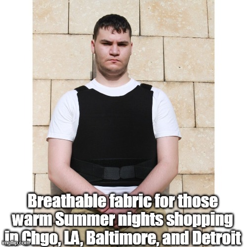 Breathable fabric for those warm Summer nights shopping in Chgo, LA, Baltimore, and Detroit | made w/ Imgflip meme maker