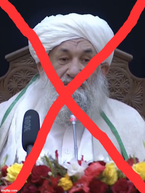 anti Hasan Akhund | image tagged in afghanistan,taliban,terrorist | made w/ Imgflip meme maker
