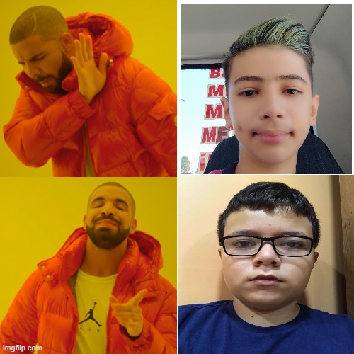 daganahmet | image tagged in memes,drake hotline bling | made w/ Imgflip meme maker