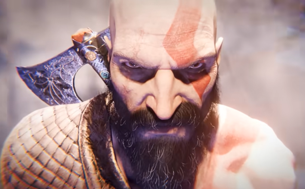 Goofy Kratos Blank Meme Template