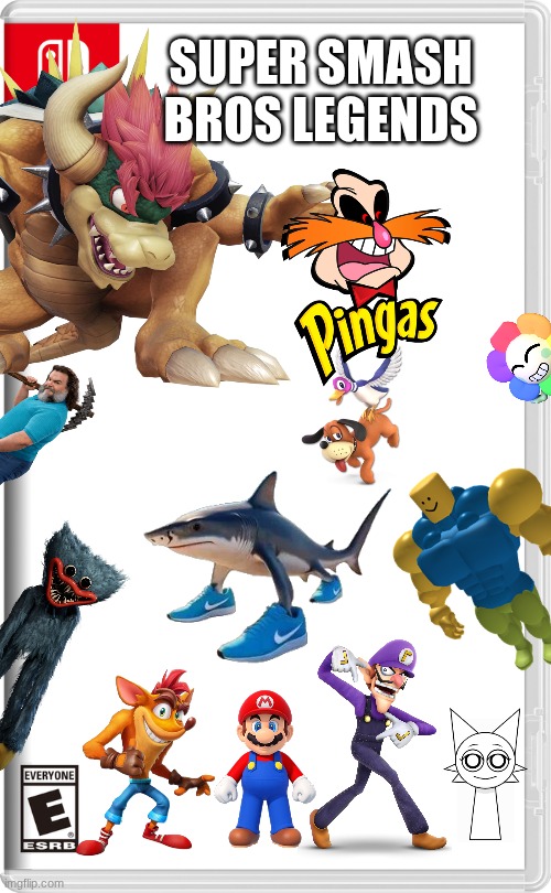 If Nintendo actually made this, would you buy it? | SUPER SMASH BROS LEGENDS | image tagged in super smash bros | made w/ Imgflip meme maker