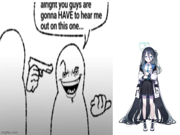 https://youtu.be/nTXDb_uA7uE?si=lTcNuNHPnwvV1pOG | image tagged in cute,funny,blue archive,memes,shitpost | made w/ Imgflip meme maker
