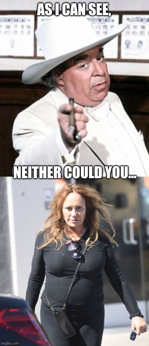 AS I CAN SEE, NEITHER COULD YOU... | image tagged in boss hogg | made w/ Imgflip meme maker