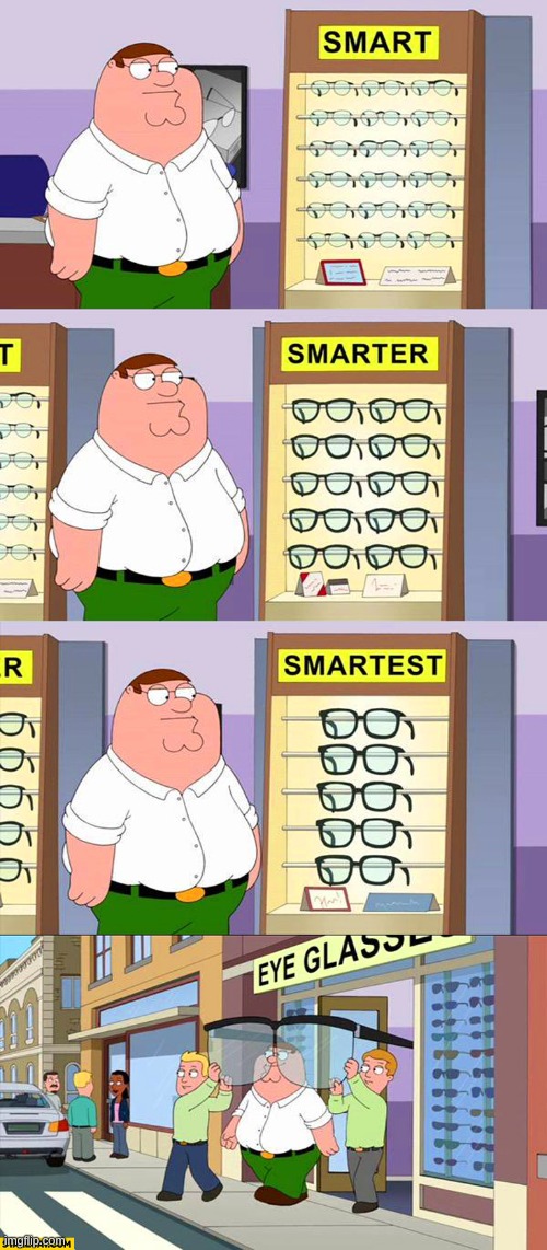 image tagged in peter griffin,glasses | made w/ Imgflip meme maker