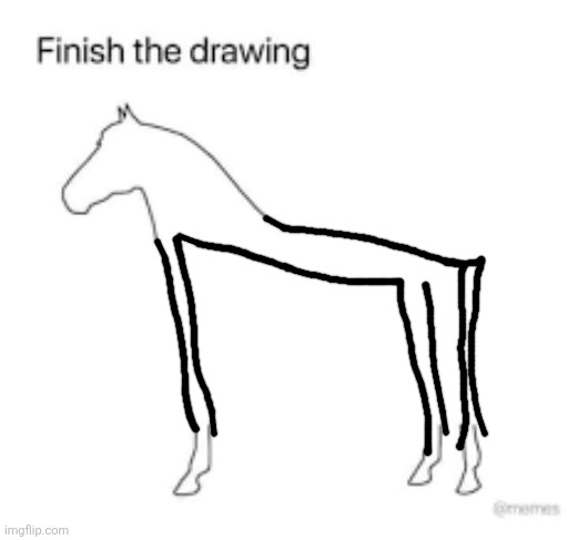 Finish the drawing | image tagged in finish the drawing | made w/ Imgflip meme maker