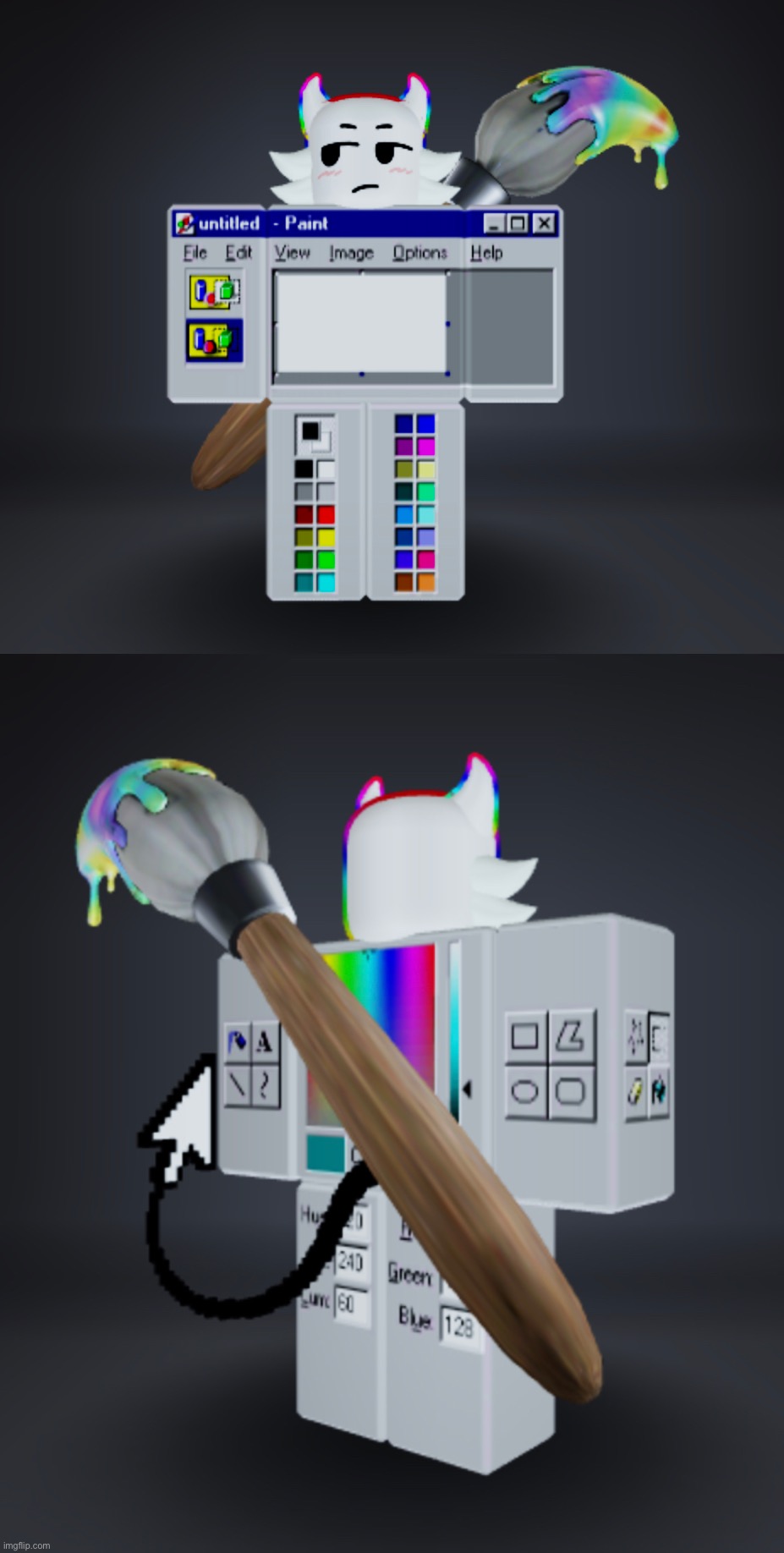 MS paint guy | made w/ Imgflip meme maker