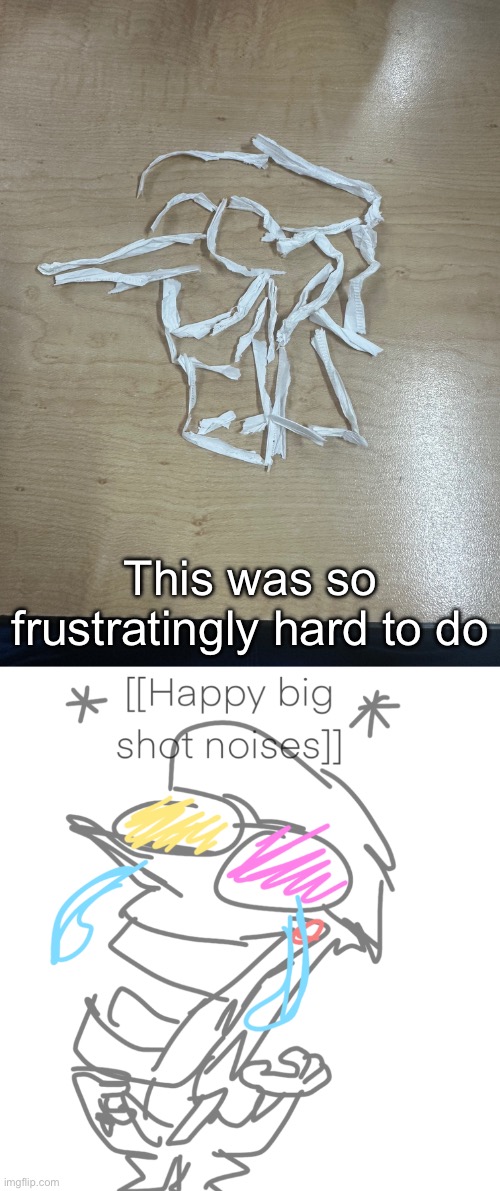 This was so frustratingly hard to do | made w/ Imgflip meme maker
