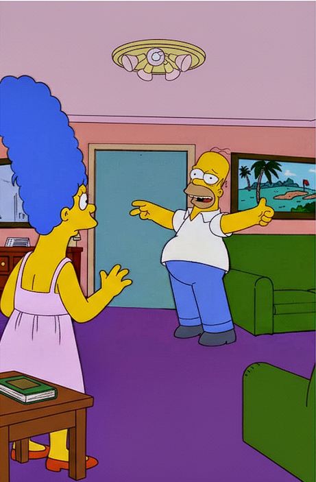 SIMPSONS SIESTAS Blank Meme Template