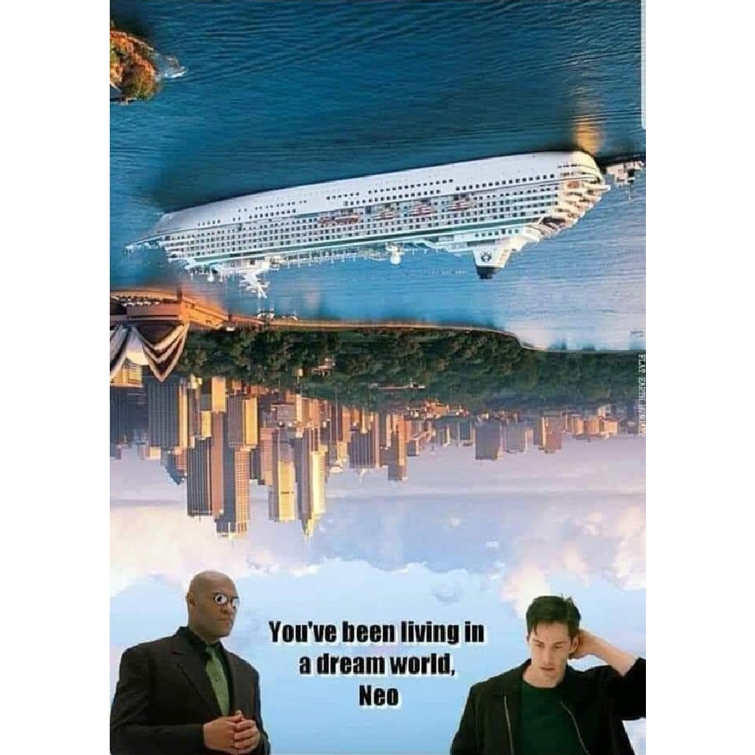 You've been living in a dream world, Neo. Blank Meme Template