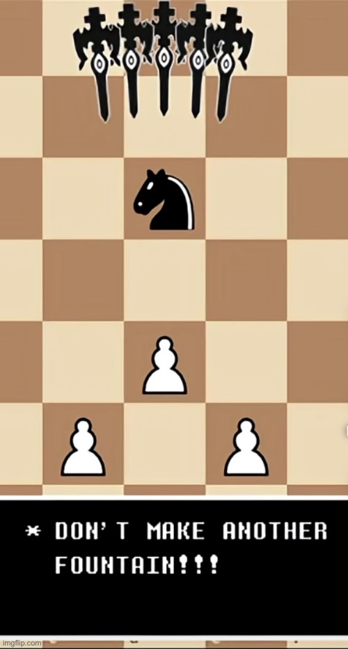 WITH THE POWER OF THE CHESS KNIGHT I REVIVE THE STREAM | made w/ Imgflip meme maker