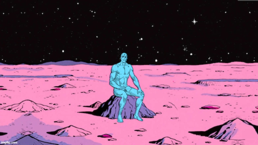 Dr manhattan | image tagged in dr manhattan | made w/ Imgflip meme maker