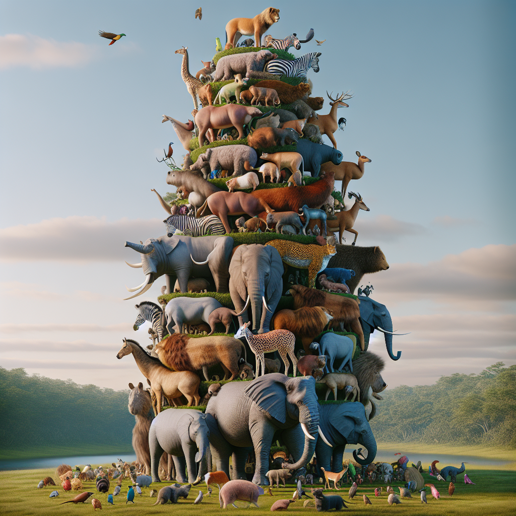animal tower Blank Meme Template