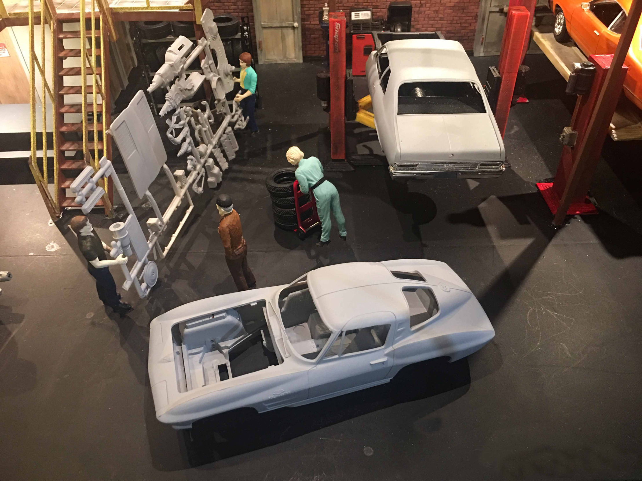 Building A Corvette Blank Meme Template