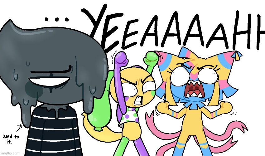 YEAAAHHHH!!! (Original Artist: KittKitoo) | made w/ Imgflip meme maker