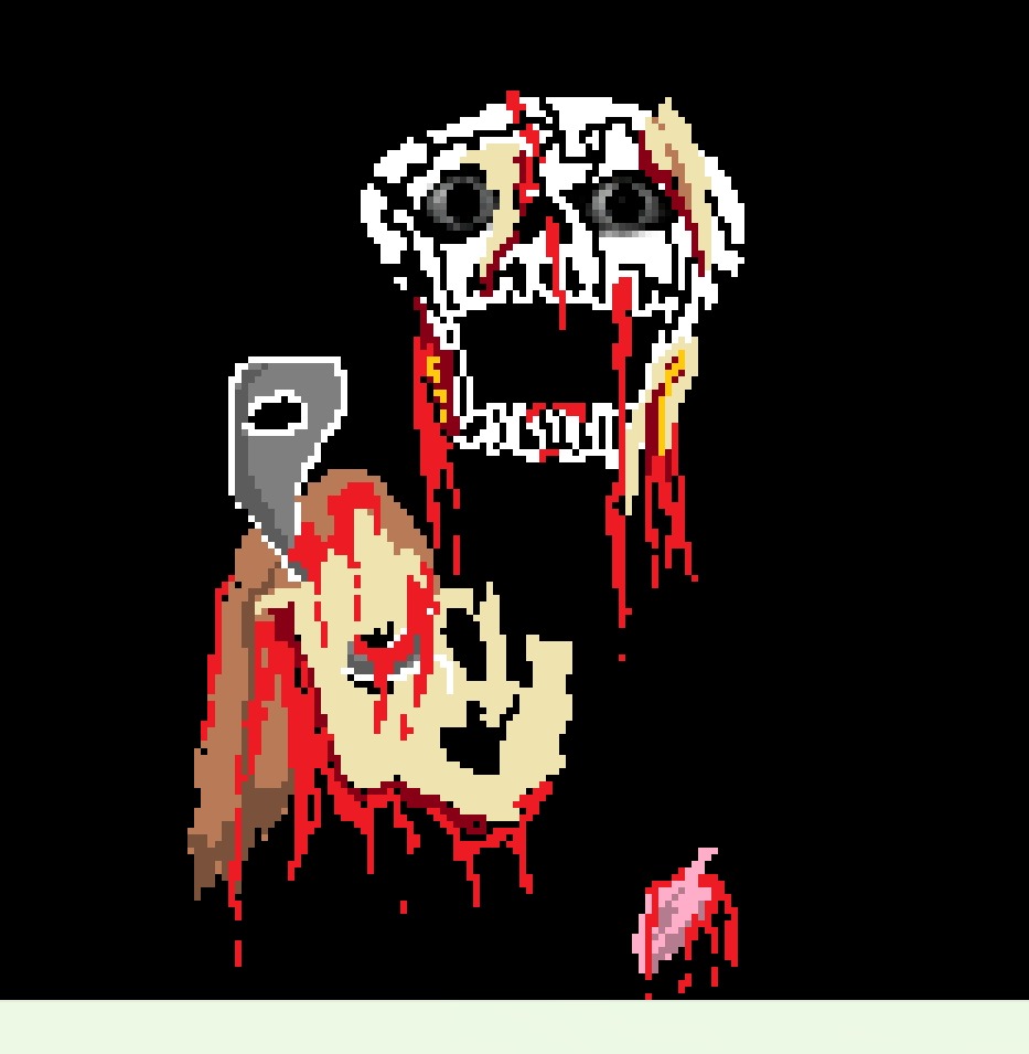 one of my dreams i had was for some reason i peeled a girl's face off so i decided to draw that dream here, it was short tho | made w/ Imgflip meme maker