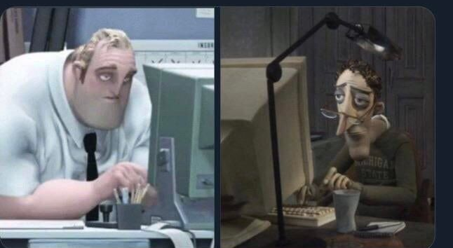 Both tired Blank Meme Template