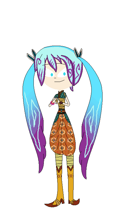 Disney Miku Project - Kumandra Type Blank Meme Template