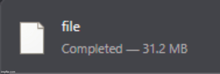 ts dwonload relly gave me a file called 'file' | made w/ Imgflip meme maker