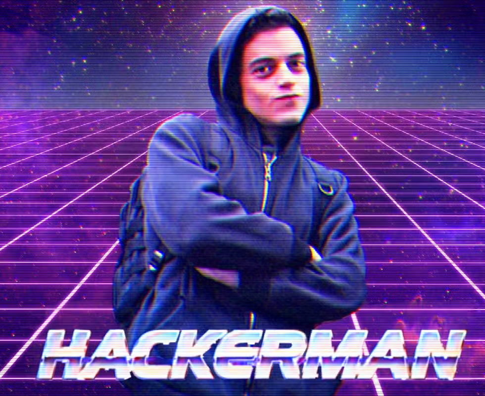 hackerman Blank Meme Template