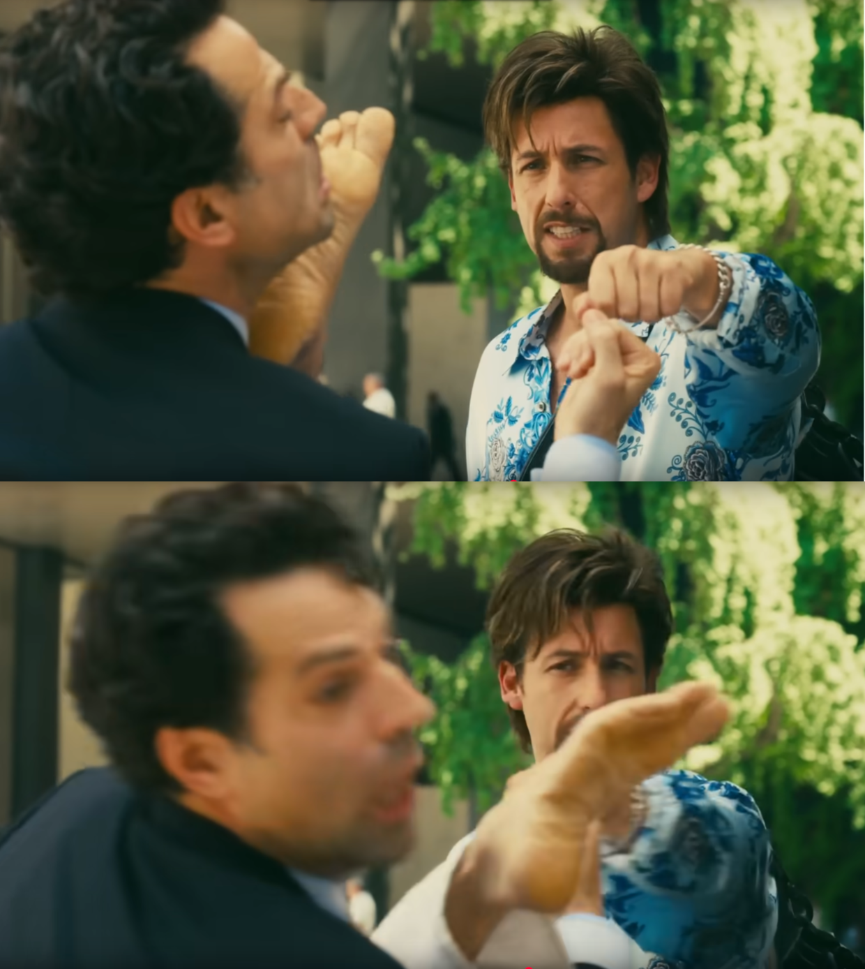 Zohan smell it now take it Blank Meme Template