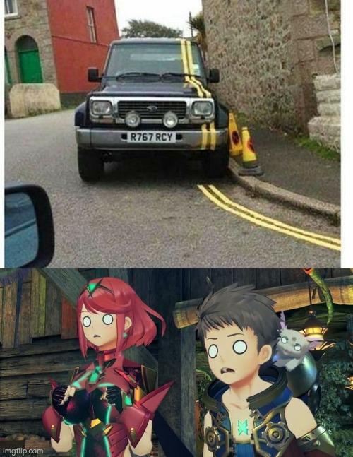 Oh boy. The owner of this car will not like it. | image tagged in car,you had one job | made w/ Imgflip meme maker