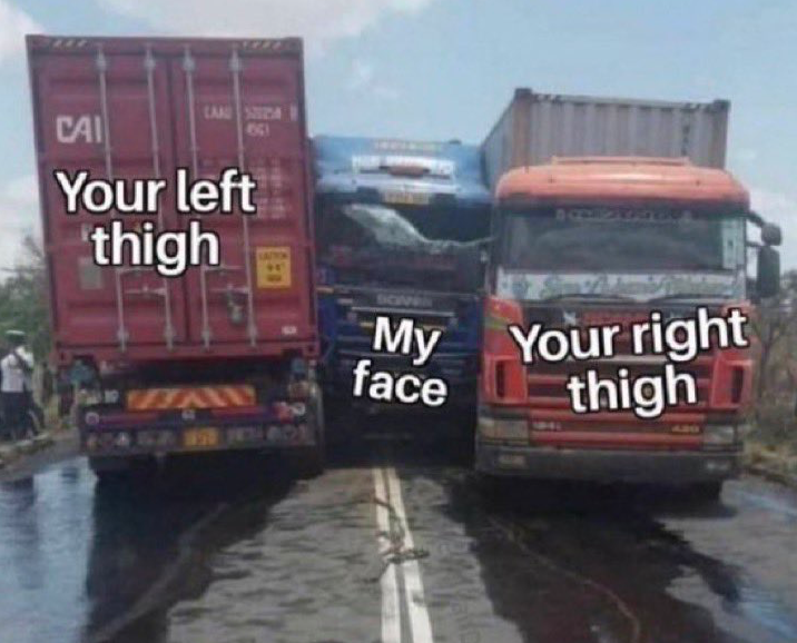 Eating coochie Blank Meme Template