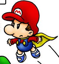 Baby Mario Blank Meme Template