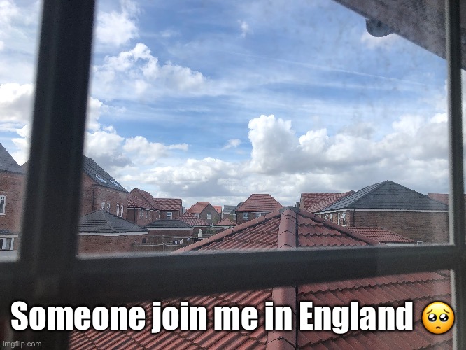 Someone join me in England 🥺 | made w/ Imgflip meme maker