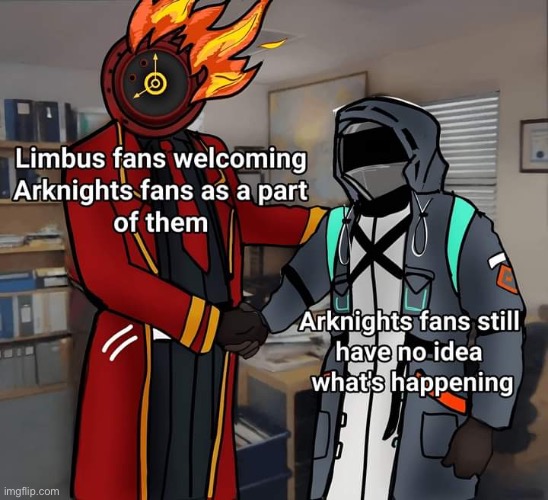 image tagged in limbus,limbus company,arknights | made w/ Imgflip meme maker