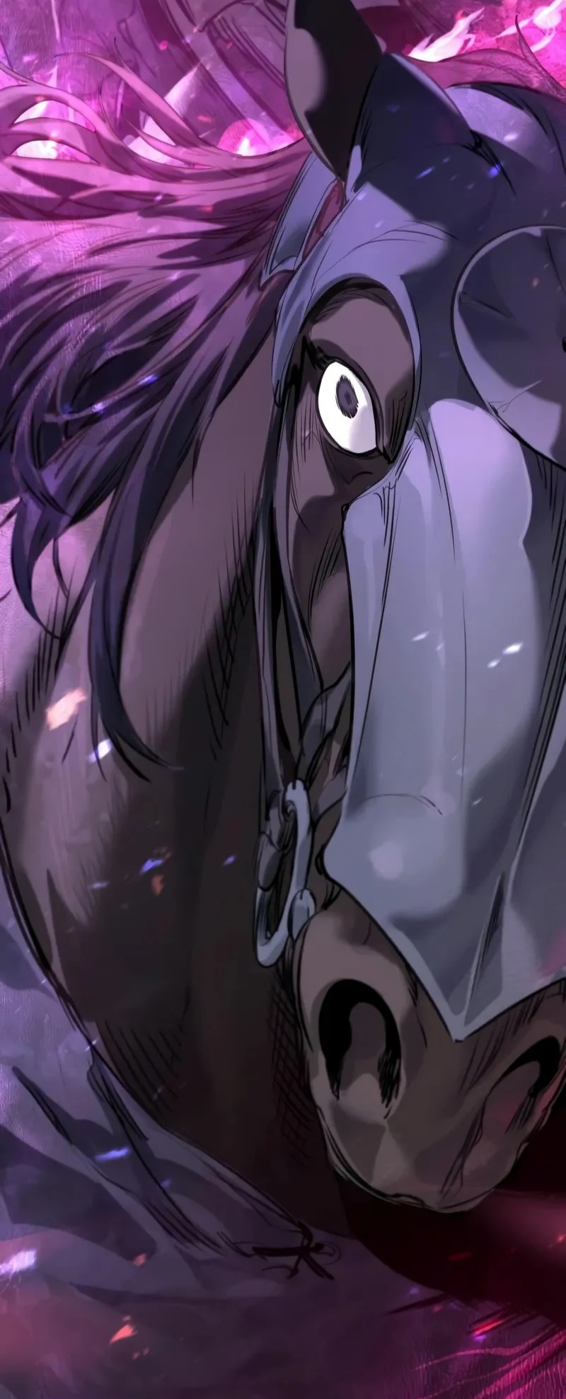 Locked in horse Blank Meme Template