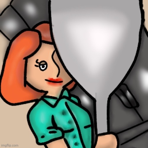 Lois with comically large spoon | I forgot who requested this | made w/ Imgflip meme maker