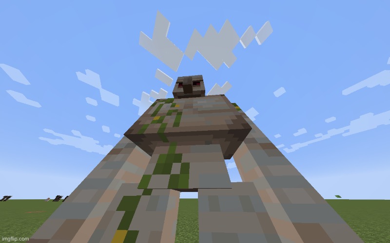 Clankers I would spare pt1 | image tagged in iron golem | made w/ Imgflip meme maker
