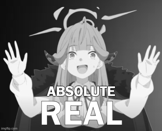 Aru ABSOLUTE CINEMA (without text) | ABSOLUTE REAL | image tagged in aru absolute cinema without text | made w/ Imgflip meme maker