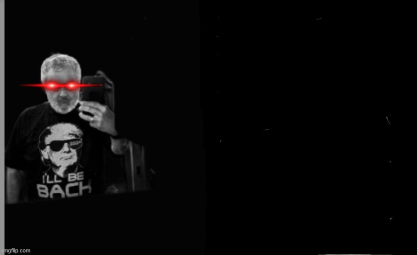 laser eyes Blank Meme Template