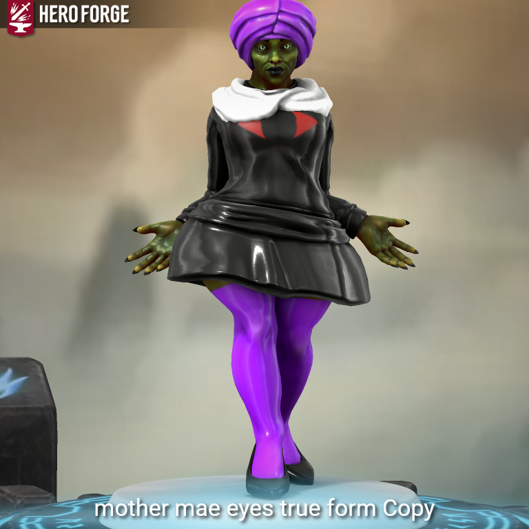 crazy mother mae eyes Blank Meme Template