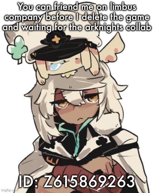 Ramlethal guilty gear | You can friend me on limbus company before I delete the game and waiting for the arknights collab; ID: Z615869263 | image tagged in ramlethal guilty gear | made w/ Imgflip meme maker