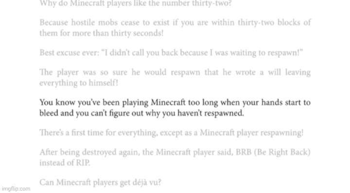 the joke is minecraft. relax liberals it's called dark humor | made w/ Imgflip meme maker