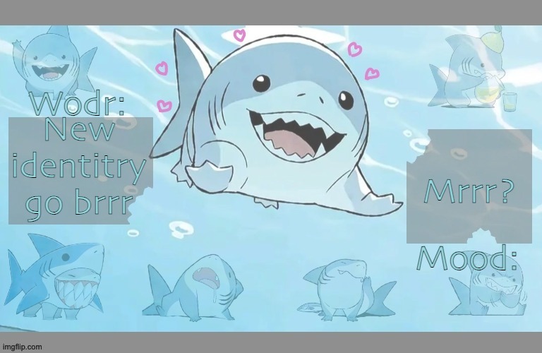 :3 | New identitry go brrr; Mrrr? | made w/ Imgflip meme maker