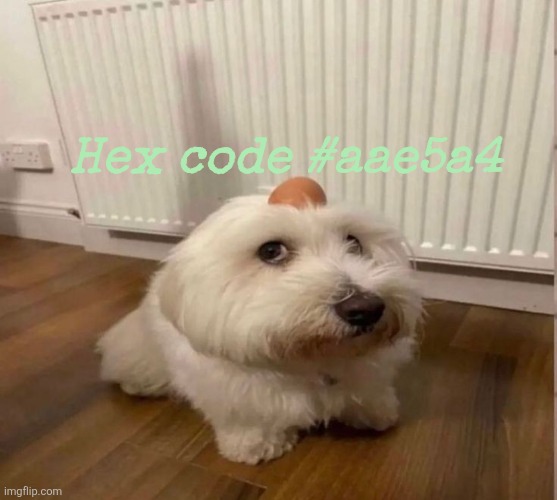 Hex code #aae5a4 | made w/ Imgflip meme maker