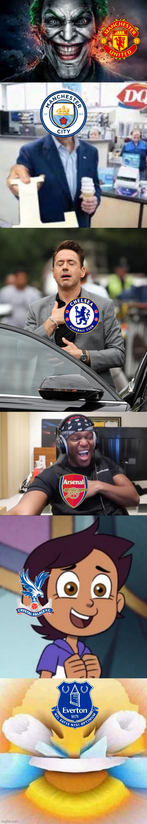 image tagged in jonkler,joe holding the letter l,relief,ksi laughing best laughs,luz happy to sad,tears of joy | made w/ Imgflip meme maker