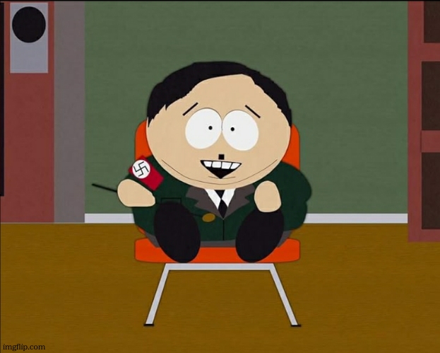 Eric Cartman Hitler | image tagged in eric cartman hitler | made w/ Imgflip meme maker