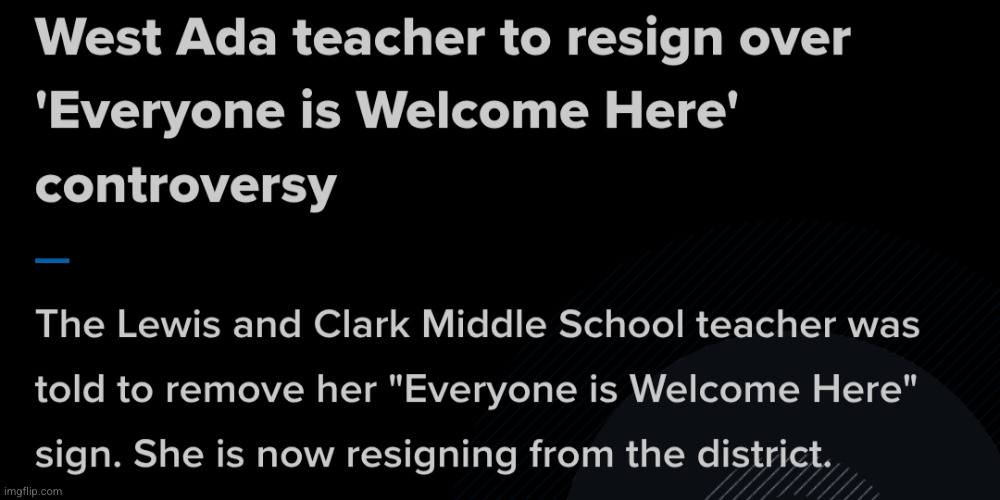 nobody is welcome here | made w/ Imgflip meme maker