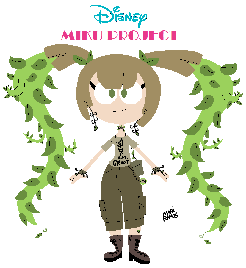 Disney Miku Project - Groot Type Blank Meme Template
