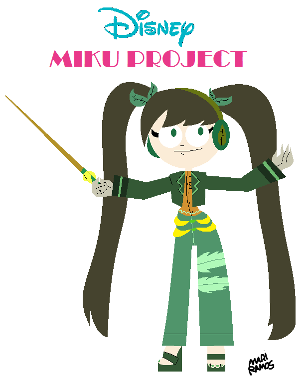 Disney Miku Project - Jungle Type Blank Meme Template