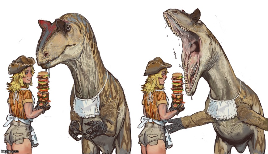 I CAN’T CONTROL MYSEEEEELF!!!! | image tagged in memes,shitpost,dinosaurs,animal i have become,art by mossa | made w/ Imgflip meme maker